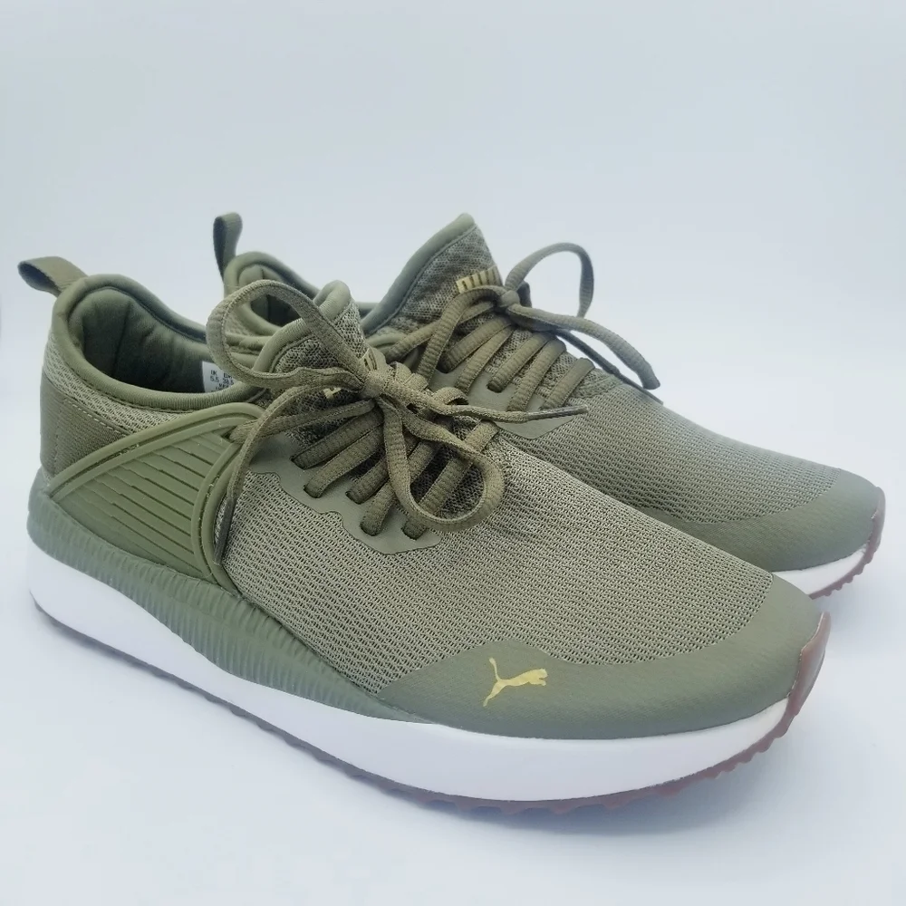 PUMA Pacer Next Cage Fresh Women's Sneakers in Olive Green